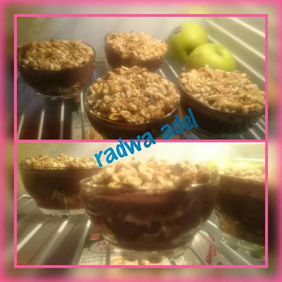  بودنج الشوكليت والبسكويت 