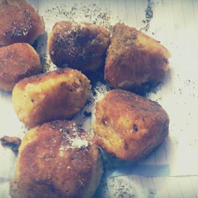  كرات البطاطس المقرمشة 