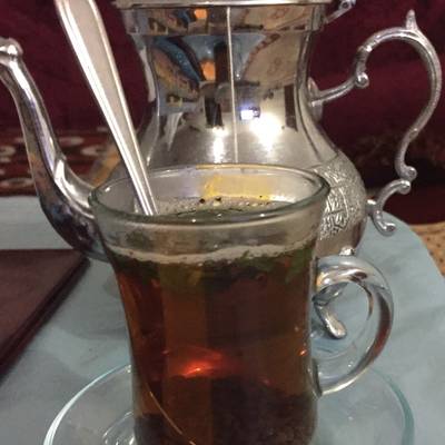  شاى بالنعناع☕️