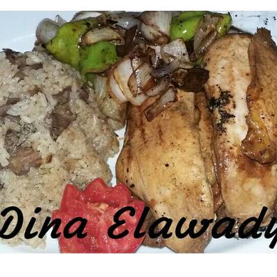  صدور فراخ مشويه 