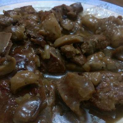  ستيك بصوص المشروم 