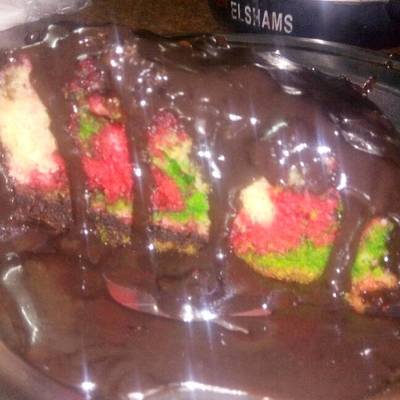  كيكه الالوان 