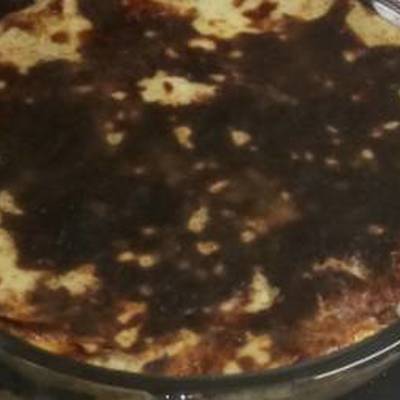  لازانيا باللحمة المفرومة و الجبنة 