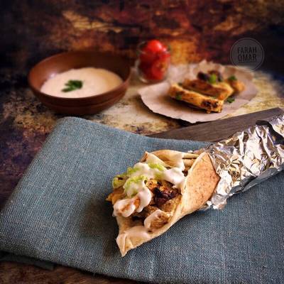  الشاورما بالروب 