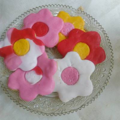  بسكوت الزبدة بعجينة السكر 