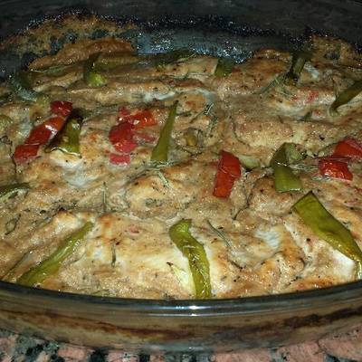  استيك فراخ في الفرن 