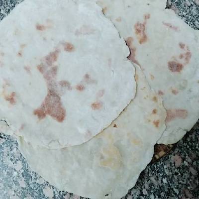  عيش الصاج او العيش السوري 