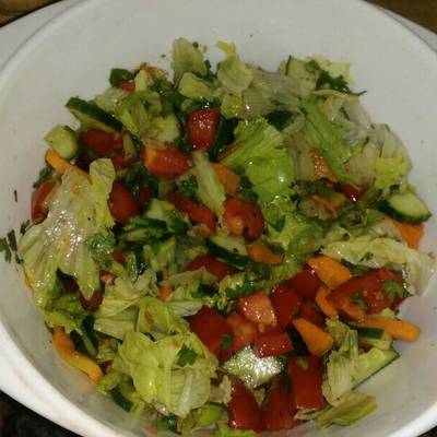  سلطة الخس الافرنجي (الملفوف) #نجم_العزايم 