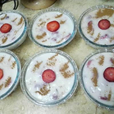  مهلبية الفراولة 