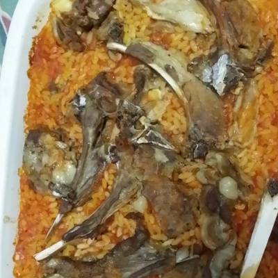  طاجن لسان عصفور بالريش الضانى 