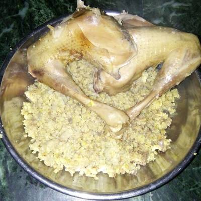  فرخه محشيه برغل 