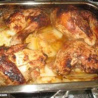  طريقة عمل صينية بطاطس بالدجاج بالفرن 