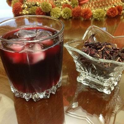  طريقة عمل شراب الكركديه 