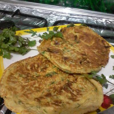  عجة البيض جميلة لفطار او العشاء 