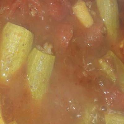  منزلة البندورة داخلها كوسا محشي 