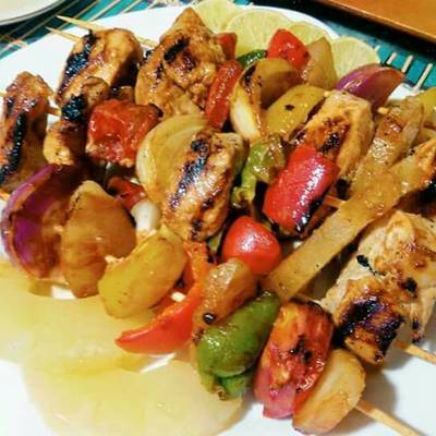  شيش طاووق بصوص الاناناس 