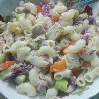  مكرونة بالتونة عالبارد 