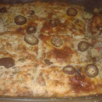  بطاطس باللحمه المفرومه 