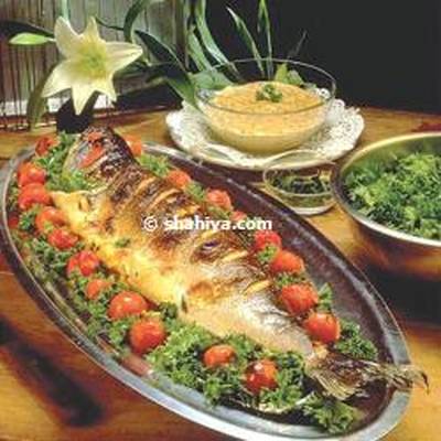  طريقة عمل صينيه سمك بورى فى الفرن 