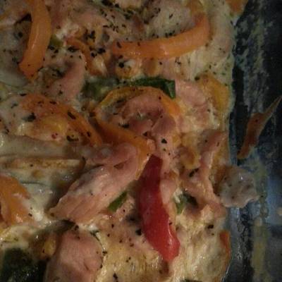  دجاج بالكريمه 