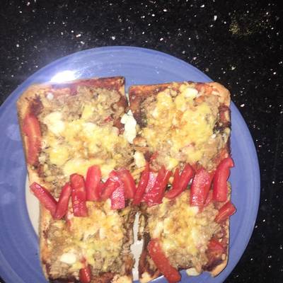  بيتزا سهله بالتوست 