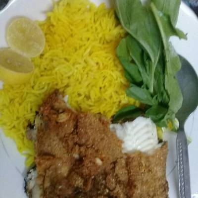  سمك مشوى ورز بسمتىو