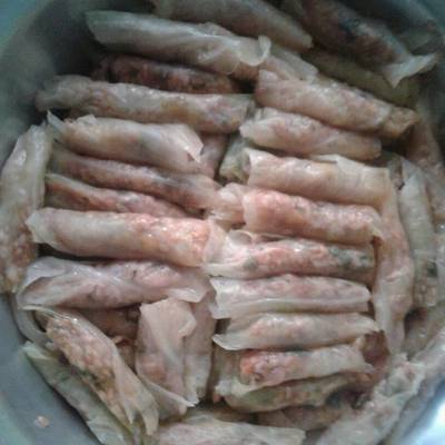  محشي كرنب وكوسه 