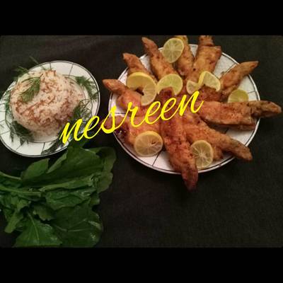  سمك بربوني بتتبيله مميزه 