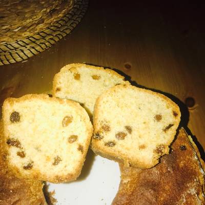  كيكة شاي بالزبيب 