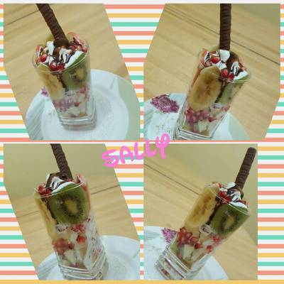  فواكه مشكلة بالايس كريم 