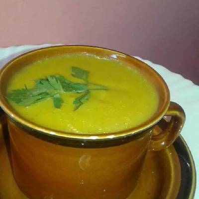  شوربة اليقطين (القرع) 