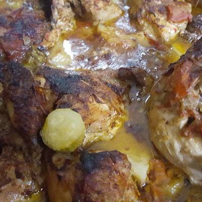  فراخ كباب حلة بالخضار 