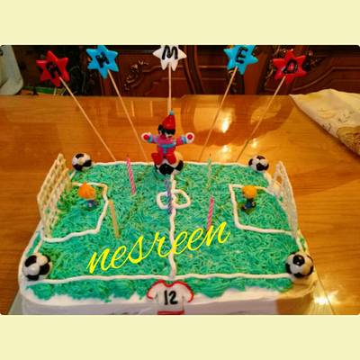  تورته ملعب الكوره 