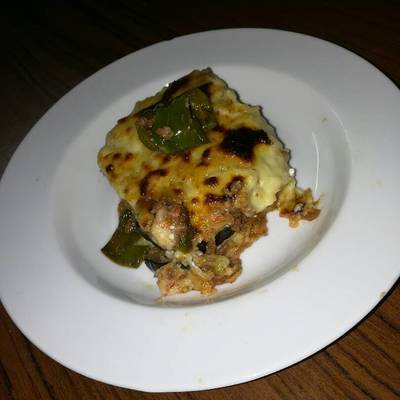  مسقعة بالبشاميل 