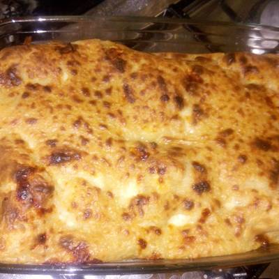  كانيلوني بالفراخ والبشاميل 