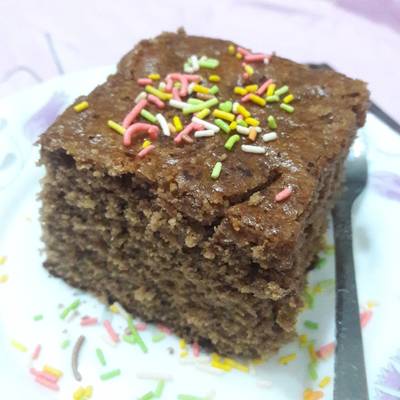  كيك القمح الكامل والشوفان بالكاكاو 