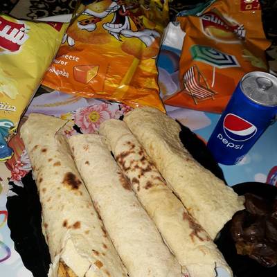  شاورما دجاج سوري 