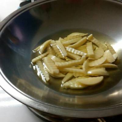  بوم فريت مقلية بدون هدرجة زيت في اوانى amc 