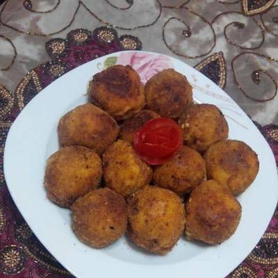  كفته بالبطاطس واللحمه المفرومه 