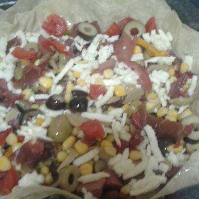  رقاق طري بالخضروات 