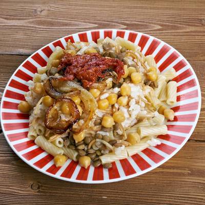  طريقة عمل الكشري سهله 