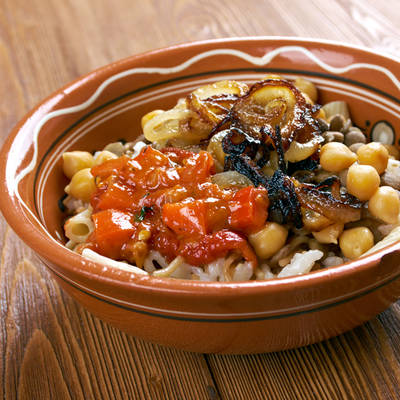  طريقة عمل الكشري المصري 