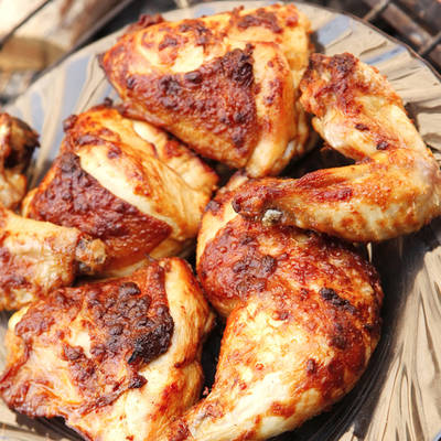  طريقة عمل الدجاج المشوي على الفحم 