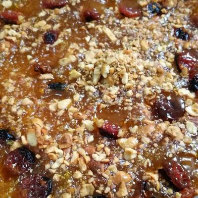  صينية قرع العسل بالمكسرات 