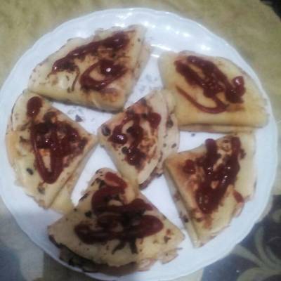  كريب باللحمه المفرومة 