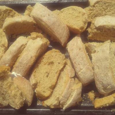  توست رجيم قمح كامل بدون زيت 