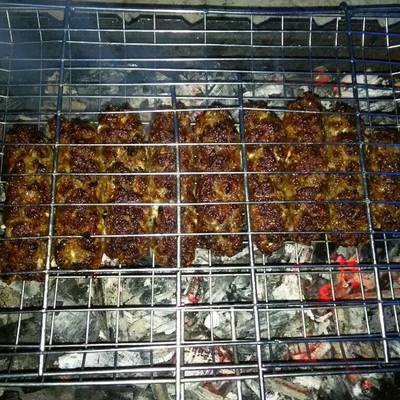  كفتة على الفحم 