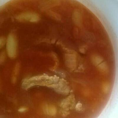  فاصوليا.باللحمه