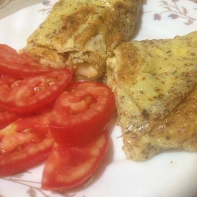  اومليت بحشوه الاجبان 