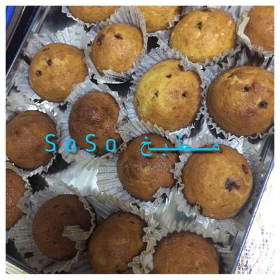  كب كيك الفانيليا 